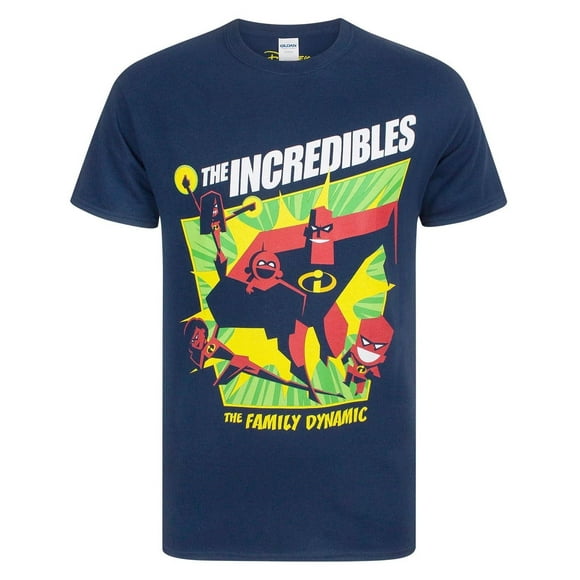 The Incredibles 2 Mens Le T-Shirt Dynamique de la Famille