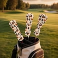 thumbnail image 2 of Uorisanigo Golf Club Head Covers Set 3 Pack, Funny Golf Club Cover Abrasion-Resistant Protection for Clubs Headcover, Halloween Theme Driver Fairway Wood Hybrid Head Covers, 2 of 7