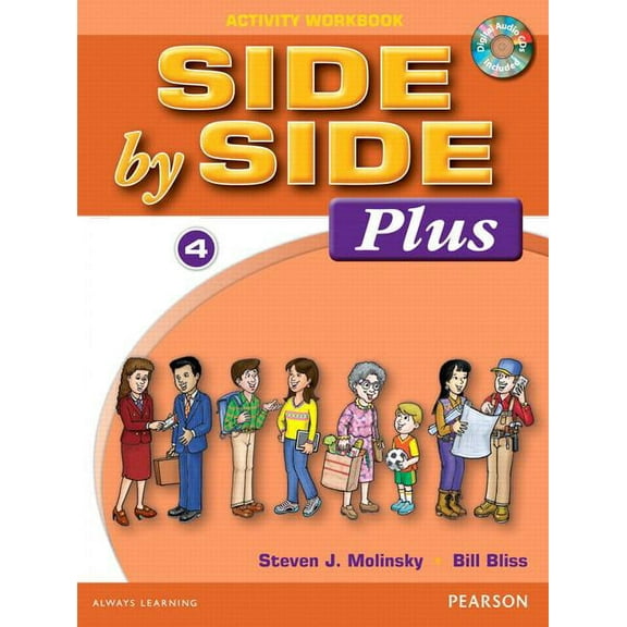 Side by Side Plus 4 Activity Workbook with CDs, (Paperback)
