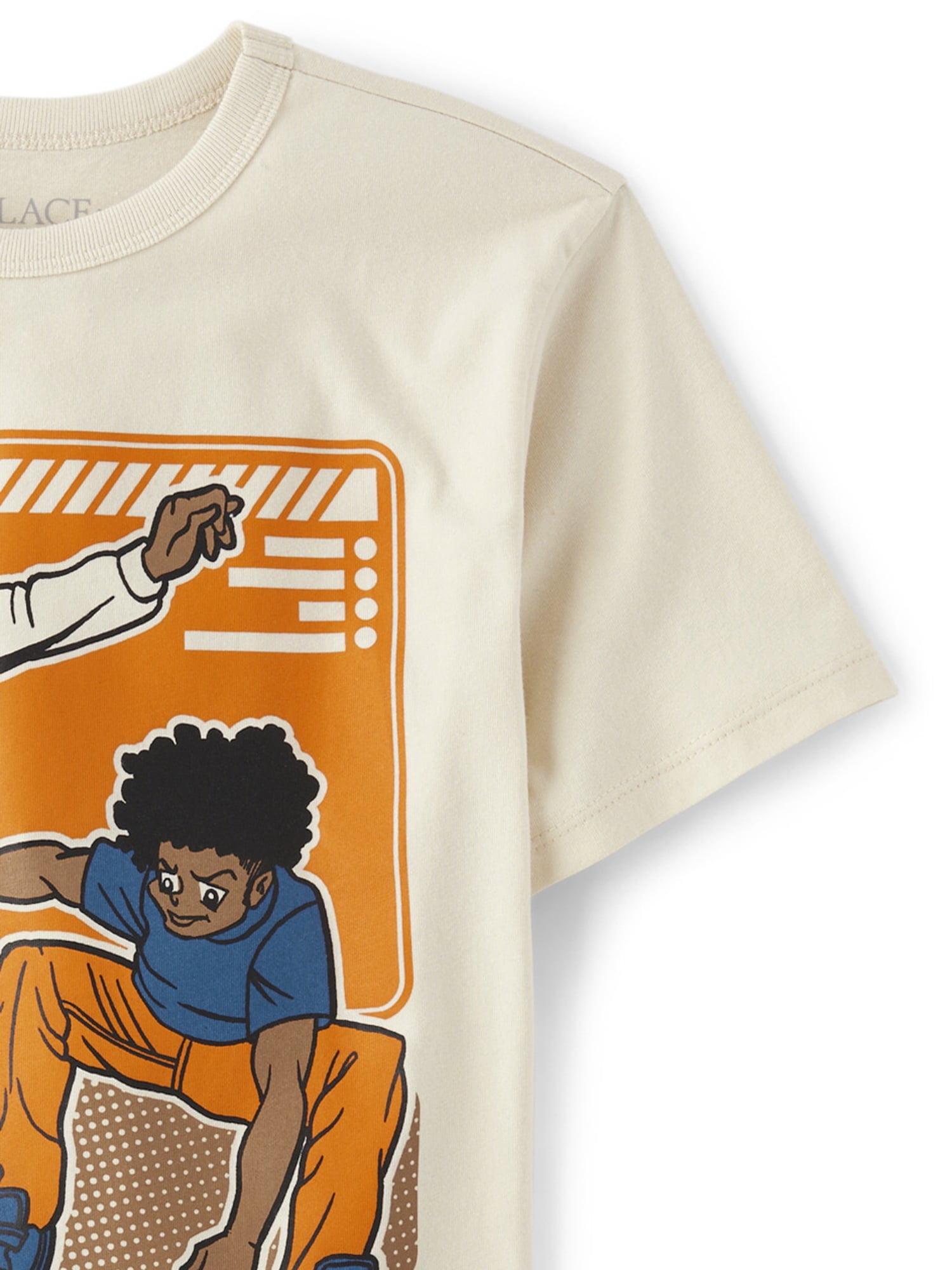 The Children's Place Boys Short Sleeve Skateboard Graphic T-Shirt, Sizes XS-XXL
