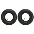 thumbnail image 2 of 4.10/3.50-4 Inner Tube, Rubber 2PCS Puncture Resistance Tire Inner Tube  for Garden Carts for Small Tractors, 2 of 7