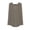 Gray, variant on Women's Hooded Mid-Length Cardigan - Lightweight Loose Cover Up with Sun Protection, Poly Cotton Blend for Beach & Outdoor