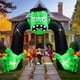 thumbnail image 1 of UniqSeason Arco Inflable de Halloween de 9 pies de Alto Frankenstein decoración al Aire Libre, Arco Inflable de Frankenstein explotado con 5 Luces LED incorporadas para decoración de Patio al Aire Lib, 1 of 5