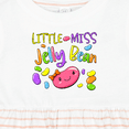 thumbnail image 4 of Inktastic Little Miss Jelly Bean Girls Baby Dress, 4 of 5