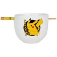 thumbnail image 3 of Pokemon Pikachu Bol à Ramen avec Baguettes, 3 of 4