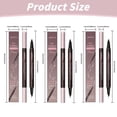 thumbnail image 6 of Eyebrow Pen - Waterproof Microblading Pencil, 2-in-1 Dual-Ended Brow Makeup Pen, 4-Fork Tip Curved Brush, Natural Hair-Like Brows, Long-Lasting Smudge Proof, Precise Eyebrow Tool for Women, 6 of 9