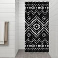 thumbnail image 3 of Bohemian Tribal Ethnic Shower Curtain 36x72 Inches Polyester Fabric Earth Tone Vintage Pattern Bathroom Décor, 3 of 5