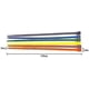 thumbnail image 3 of Colored Cable Tie Set Pieces 1200-Pack 100mm Length with 2.5mm Width, 3 of 4