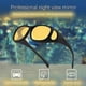 thumbnail image 3 of Sunglasses Suncovers Outdoor Glasses Reading Glasses Yellow Glass Black, 3 of 5