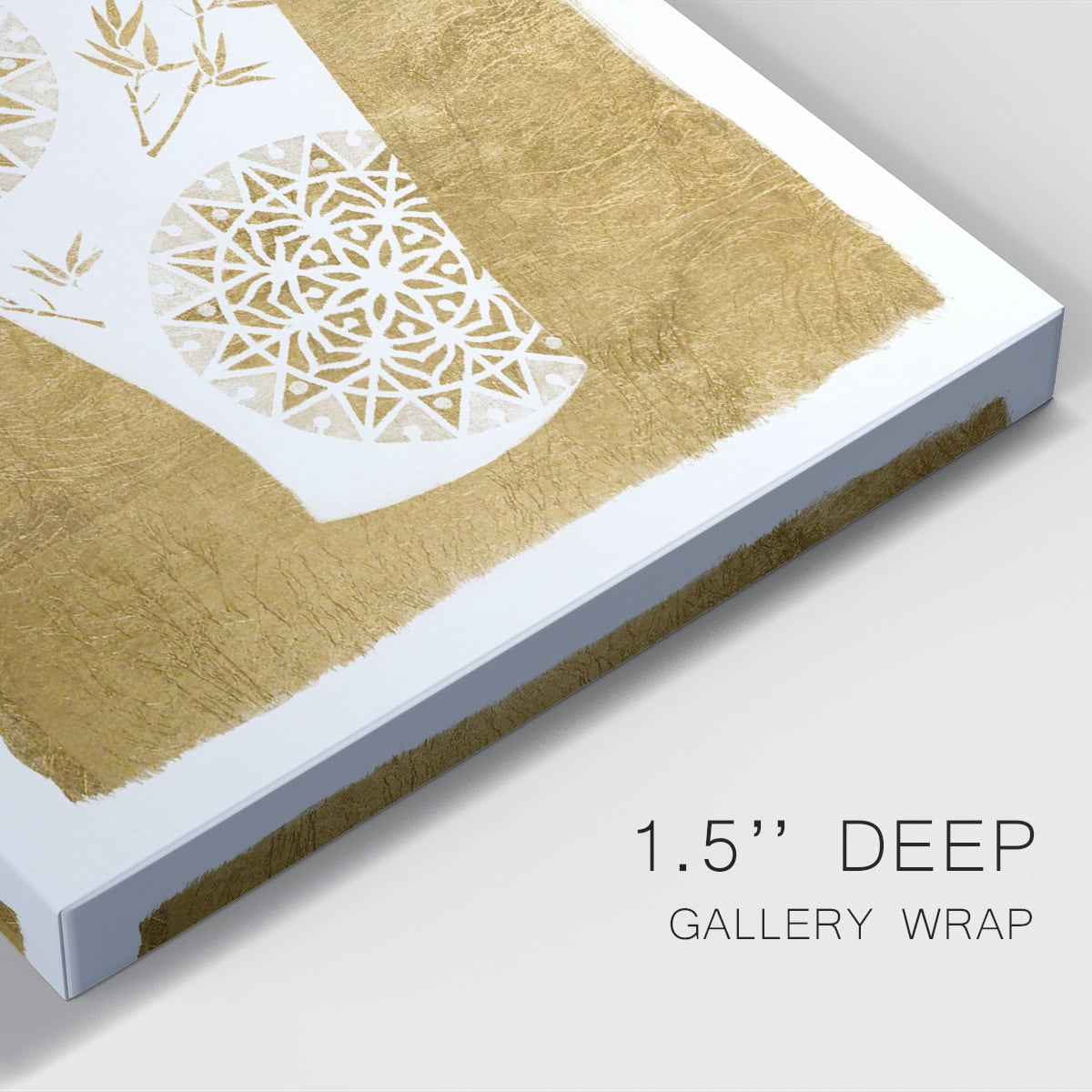 Golden Urn II Premium Gallery Wrapped Canvas - Ready to Hang