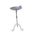 thumbnail image 1 of Baño para pájaros para exteriores, bandeja de agua decorativa, pedestal, estilo retro, bandeja decorativa para comedero de pájaros para patio, césped,, 1 of 9