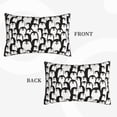 thumbnail image 2 of Balery Cartoon Penguin Bedding Queen Pillow Cases - Envelope Closure - Soft Brushed Microfiber Fabric - Shrinkage and Fade Resistant Pillow Cases-20"x30", 2 of 6