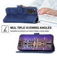 thumbnail image 4 of Funda romántica para Redmi Note 11 5g y Note 11s 5g con cordón, orificio para altavoz, ranuras para tarjetas, función billetera, función atril y protección contra caídas., 4 of 5