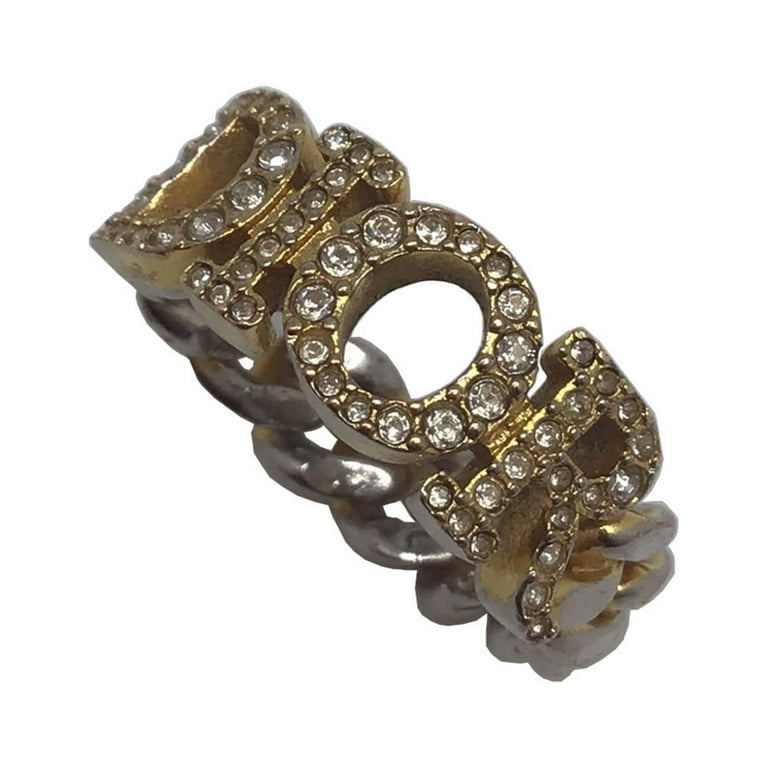 Pre-Owned Christian Dior DIO(R)EVOLUTION Dio(r)evolution ring L