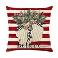 thumbnail image 3 of Under $5 Christmas Throw Pillow Covers 18x18" Christmas Printed Pillow Cover Series Home Sofa Decoration Cushion Cover Bedroom Pillow Cover for Holiday Party Supplies, 3 of 7