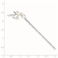 thumbnail image 2 of Sterling Silver 10inch Solid Polished Palm Tree Anklet, 2 of 2
