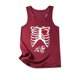thumbnail image 5 of Blusa informal sin mangas con cuello redondo y estampado de verano para mujer a la moda Fridja  gh5652, 5 of 7