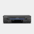 thumbnail image 1 of Pre-Owned Panasonic PV-V4020 4-Head VCR VHS w/ Original Remote, Manual, A/V Cables, & HDMI Converter, 1 of 5