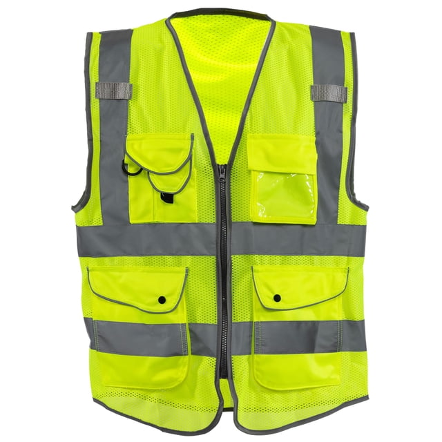 Chaleco de seguridad NEIKO High Visibility Class 2 Neon Yellow XL