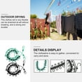 thumbnail image 3 of 2Pcs Outdoor Telescopic Clothesline Multifunctional Windproof Drying Ropes, 3 of 5