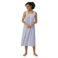 thumbnail image 5 of Aria Women's Sleeveless Long 100% Cotton Nightgown in 46", Sizes XS to 5X, 5 of 8