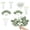 C, variant on 74 Pcs 9 Kinds Mixed Artificial Eucalyptus Stems and Faux Flowers,Fake Silver Dollar Eucalyptus Leaves Stems Bulk Real Touch Leaf Branches for DIY Bouquets Floral Arrangement Wedding Home Decor