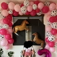 thumbnail image 3 of 50 Uds. Globos de vaca rosa, roja y rosa, globos con estampado de vaca, globo plateado metálico, globos de látex rosa claro rosa intenso, 3 of 5