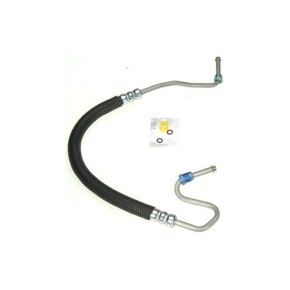 Pump To Gear Power Steering Pressure Line Hose Assembly - Compatible with 2000 - 2002 Chevy Tahoe 4WD 2001