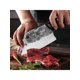 thumbnail image 4 of Forged Boning Knife Kitchen Stainless Steel Knife Professional Meat Cleaver Slicing Perfect For Chef Fish Meat Vegetable Cutting, 4 of 5