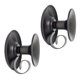 thumbnail image 2 of Moyic Candeleros decorativos de 2 piezas con mango para un ambiente encantador Candelero de metal Decoración del hogar Negro, 2 of 6