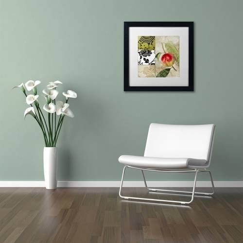 Trademark Fine Art "SoHo I" Canvas Art by Color Bakery White Matte, Black Frame