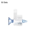 thumbnail image 2 of Uxcell Glass Retainer Clips Set 0.52" Dia Furniture Mirrors Holder with Screws Doors Window 50Pcs, 2 of 5