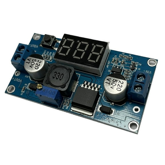 Digital Voltages Display DCDC Boosters Converter Module Adjustable Output Up To 40V With 2.5A Current Capacity