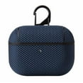 thumbnail image 1 of K-Lion for AirPods (3rd generation) 2021 Fabric Case, Premium Woven Fabric Nylon Canvas(Cloth) Material Keychain Anti-Lost Key Strap Slim Fit Case for AirPods (3rd generation) 2021, Blue, 1 of 9