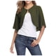 thumbnail image 2 of Cárdigan de mujer de moda de manga larga con cuello redondo, blusa informal, cárdigan, abrigo para mujer, 2 of 9