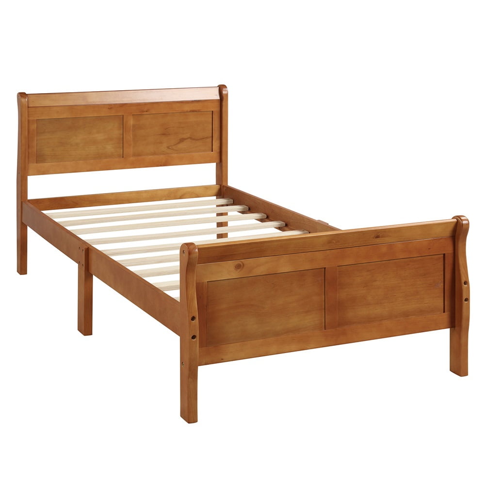 Twin Bed Frame No Box Spring Needed, Twin Platform Bed Frame with
