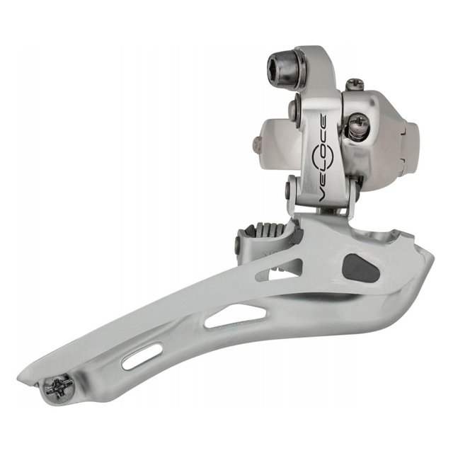 Desviador delantero 9/10 velocidades Veloce Silver 2020
