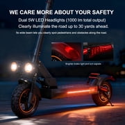 Electric Scooter - Mankeel 800W Motor, Electric Scooter with 10 Air-Filled Off-Road Tires, 28Mph Top Speed, Max 31 Miles Long Range, Dual Braking System for Teen and Adults