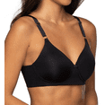 thumbnail image 2 of VANITY FAIR Midnight Black Beauty Back Wirefree T-shirt Bra, US 36C, UK 36C, NWOT, 2 of 4