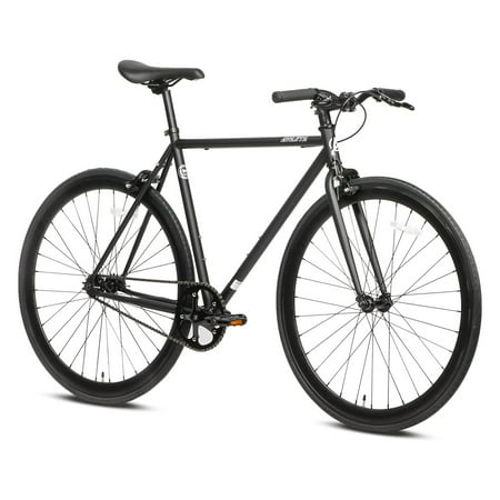 UPC: 0768481968171 | AVASTA 700C 47 In Single Speed Fixed Gear Urban Commuter Fixie Bike Black