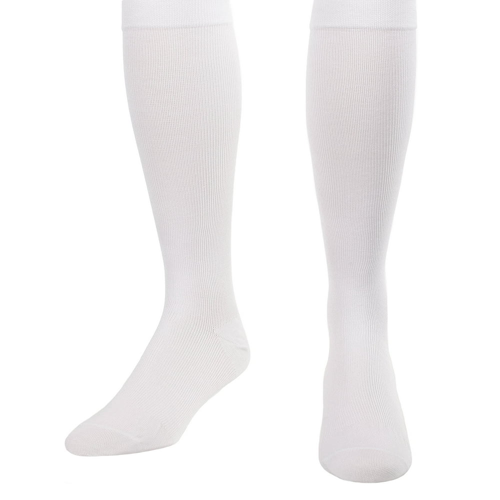 Cotton Compression Socks - Graduated Compression Medium Support Unisex ...