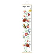 JeashCHAT Baby Chart Handing Ruler Wall Decor For Kids Canvas Removable Growth Height Chart clearance