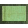 thumbnail image 1 of Ahgly Company Machine Washable Indoor Rectangle Abstract Turquoise Blue Modern Area Rugs, 8' x 10', 1 of 4