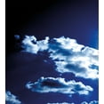 thumbnail image 3 of Ambesonne Dark Blue Duvet Cover Sets, Sky Dramatic Clouds, 2-King, Blue Dark Blue White, 3 of 3