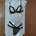thumbnail image 1 of Lencería sexy para mujer, con lazo, de tres puntos, estilo europeo y americano, 1 of 5