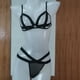 thumbnail image 1 of Lencería sexy para mujer, con lazo, de tres puntos, estilo europeo y americano, 1 of 5