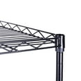thumbnail image 7 of Ktaxon 4-Tier Storage Rack, Garage Wire Shelving Metal Shelves Storage Unit Black, 17.3"D x 11.4"W x 50.4"H, 7 of 7