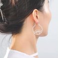 thumbnail image 4 of RSAMD Fashion Charm Eye Pendant Dangling Drop Earring For Women Gold Plated Metal-Charm Eye G, 4 of 8
