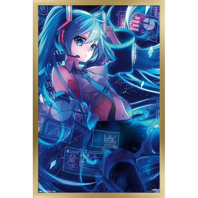 Hatsune Miku - Screens Wall Poster, 22.375" x 34"