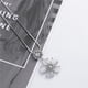 thumbnail image 2 of Collar Yuyangstore Colgante de Cristal Plata 5.3x3.2cm, 2 of 8
